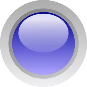 Finger size blue button vector image