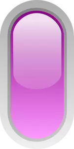 Pilula în poziţie verticală în formă de desen vector violet butonul