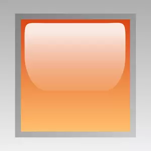 LED quadrado laranja vetor clip art