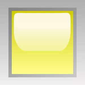 LED cuadrado amarillo vector dibujo