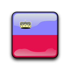 Flaga Liechtensteinu wektor