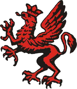 16e Division d'infanterie dragon vector clip art polonais