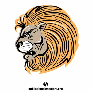 Ilustração da leoa
