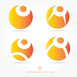 Conceitos de logotipo da empresa