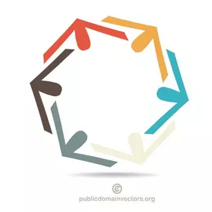 Logotyp koncepce jednoty
