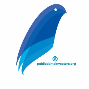 Kuş logo vektör