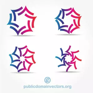Logo design obrazce