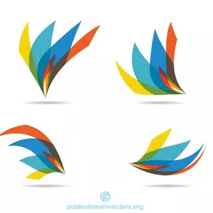 Collezione di elementi di design logo