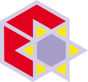 Star logo vector image