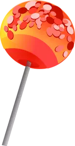 Vector clip art of colored candy
