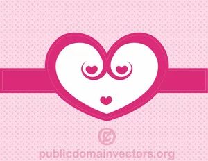 Vector background for Valentine's day