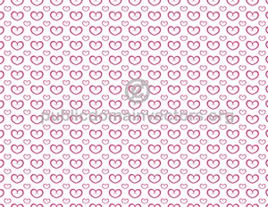 Seamless vector pattern for Valentine's day