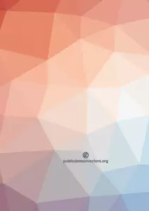 Polygonal pattern colored background