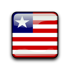 Flaga Liberii wektor