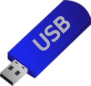 USB Speicher Stick-Vektor-ClipArt