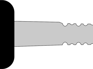 Lastbil nyckel vektor illustration