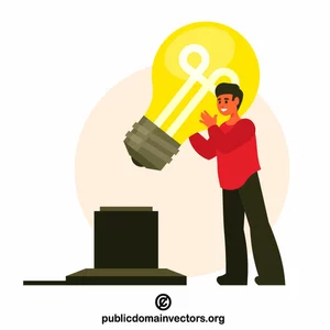 Changing a light bulb