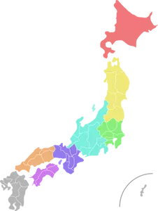 Japan karta