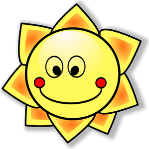 bandurria clipart sun