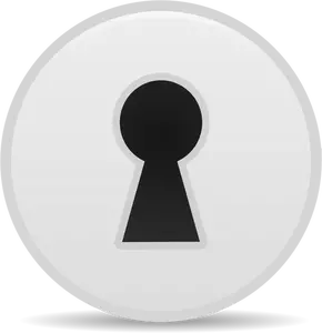 Schlüsselloch-Vektor-ClipArt