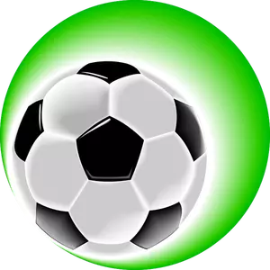 Illustration vectorielle de ballon de football