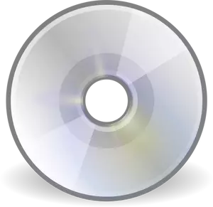 האיור וקטור של סמל CD/DVD