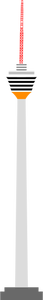 Menara toren vector illustraties