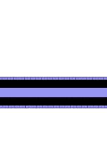 Dibujo vectorial de regla métrica azul