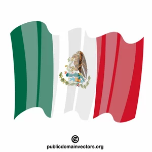Nationale vlag van Mexico