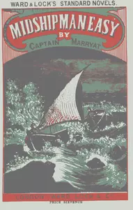 Immagine vettoriale della copertina di libro immaginario Midshipmaneasy