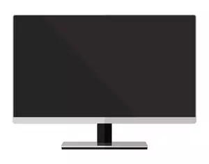 Enkel widescreen LED skjerm vektor image