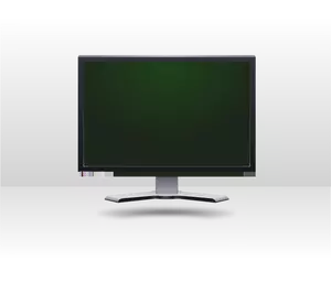 LCD flatscreen vector afbeelding