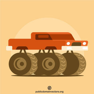 805 Free Monster Truck Vector Image Public Domain Vectors