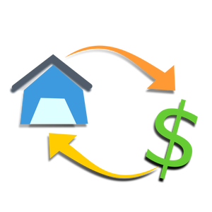 Ilustracja wektorowa kredytów hipotecznych