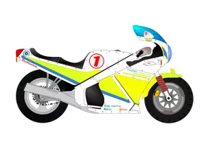 Motorcycle vector image