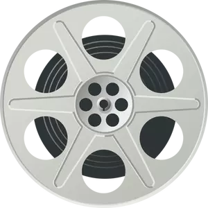 Movie reel vector image