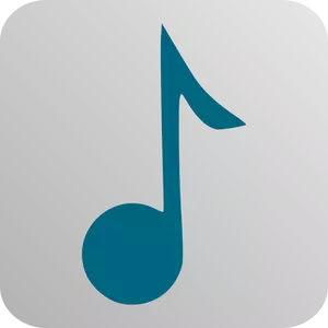 Musikk ikonet vector illustrasjon