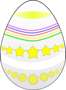 Paskalya yumurtası vektör çizim