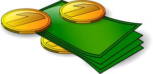 Geld-Vektor-Bild
