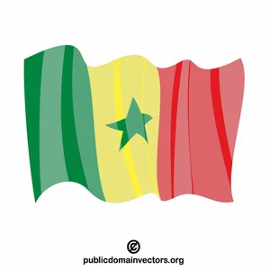 Государственный флаг Сенегал