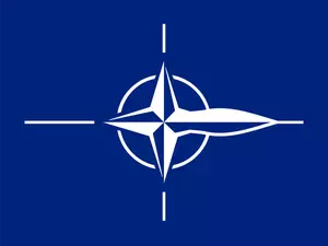 L'OTAN signifie guerre sign vector image