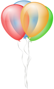Image vectorielle de ballons