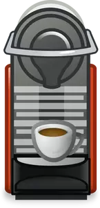 Coffee machine drawing