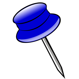Vector illustraties van een pin