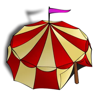 Imagem de vetor de tenda de circo