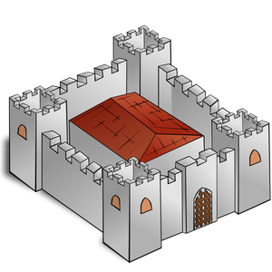 Graphiques vectoriels de forteresse