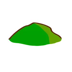 Grafica vettoriale di montagna mappa elemento