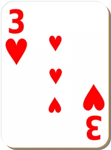 Drie van harten vector afbeelding