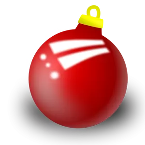 Boże Narodzenie ozdobny piłka