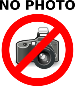 No photography warning label vector clip artt